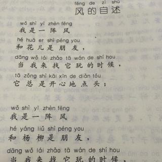 风的自述