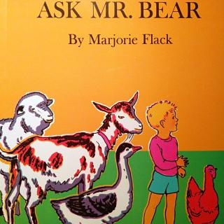 20161218-Ask Mr. Bear