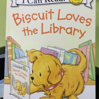 Biscuit loves the Library