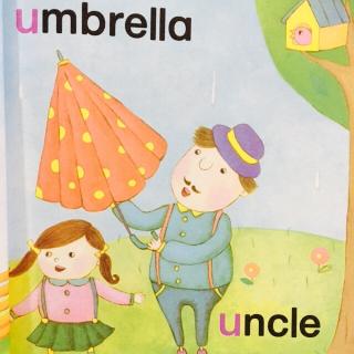 U u Uncle Umbrella