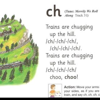 Trains are chugging up the hill