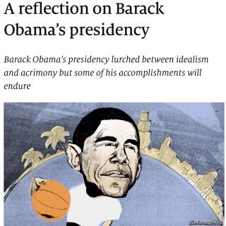A reflection on Barack Obama's presidency