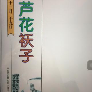 农历十一月二十九日：芦花袄子