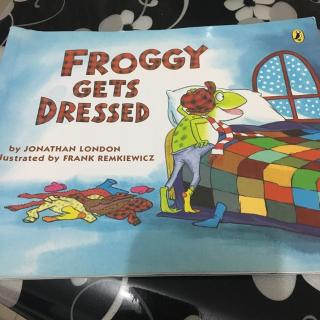 Froggy gets dressed🐸
