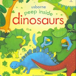 互动游戏绘本Peep Inside系列 - Peep inside dinosaurs