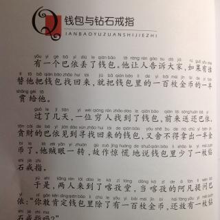 《不可不知的阿凡提经典故事》钱包与钻石戒指