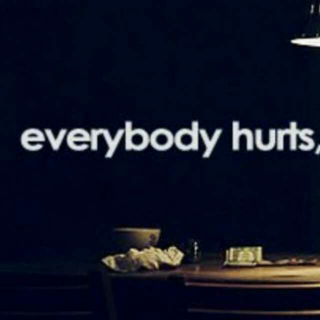 每个人都会哭，有时候，每个人都会受伤，所以，坚持住……