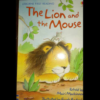 The  LiOn  and  The  Mouse