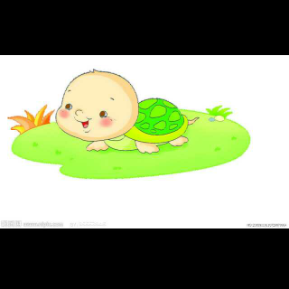 小乌龟搬石头