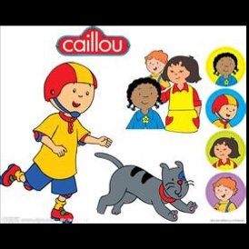 Caillou's birthday present