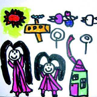儿童涂鸦与心理活动