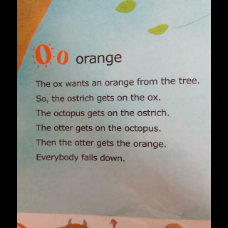 O o. orange