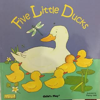 廖彩杏洞洞书《Five little ducks》