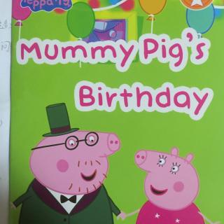 Mummy pig birthday