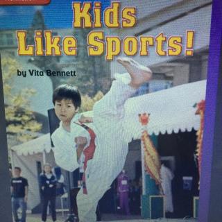 Kids like sports