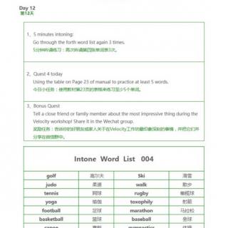 SpeedFluency Day 12