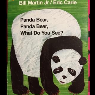 【卡爷经典绘本】棕熊系列Panda bear，Panda bear ，What do you see？