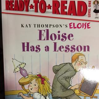 eloise has a lesson