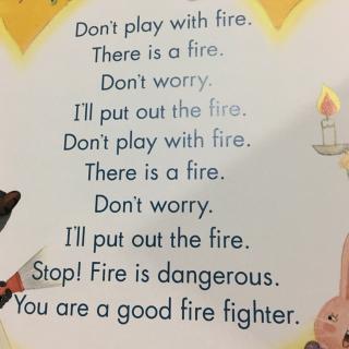 Fire is not a Toy