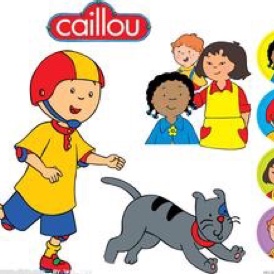 Caillou goes to the zoo