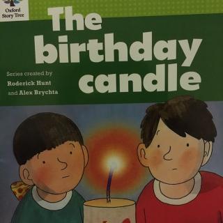 The birthday candle