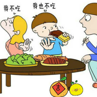 不要挑食-月亮上的小兔子