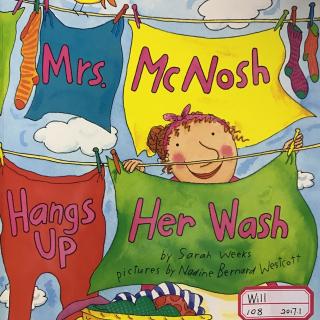 Mrs. McNosh hangs up her wash