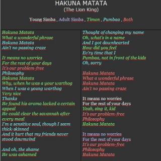 Hakuna Matata