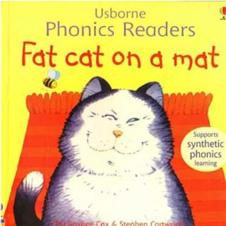 【Andy读绘本】Fat cat on a mat - Usborne Phonics Readers