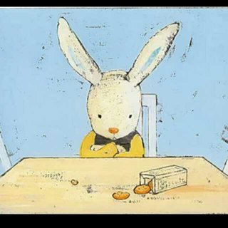 《小白兔学会了感恩》