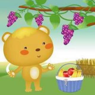 小熊采果子