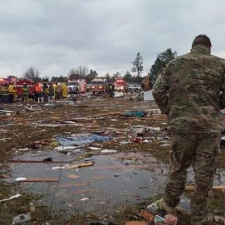 US storms: At least 18 dead in Georgia and Mississippi