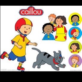 Caillou is a clown