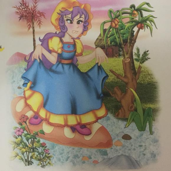 踩着面包走的姑娘