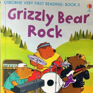 Usborne Very First Reading: Book 5 Grizzly Bear Rock