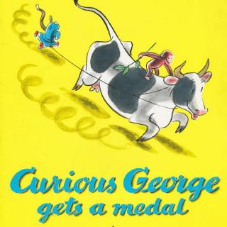 英文分级阅读绘本: 好奇的乔治14<Curious George Gets a Medal>下