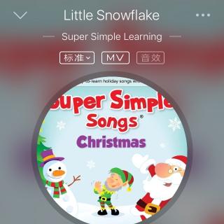 英文启蒙童谣-little snowflake