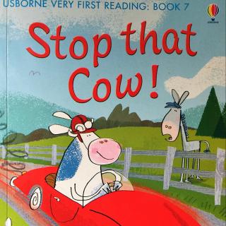 Usborne Very First Reading: Book 7 Stop that Cow!