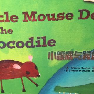 丽声妙想英文绘本第四级-Little Mouse Deer and the Crocodile