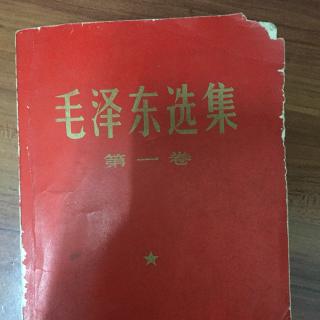 毛泽东选集 井冈山的斗争（中）