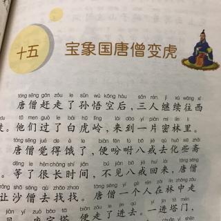 西游记15~宝象国唐僧变虎