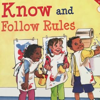 E2 Know and follow rules 1