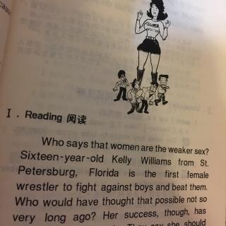 Lesson 79 The Weaker  Sex  女人是弱者？