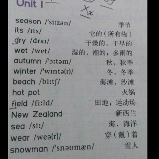 湘鲁小学英语六年级下册Unit1单词朗读加讲解