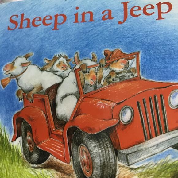 00:00 00:00 54 《小羊開吉普 sheep in a jeep》從書的名字可以猜出