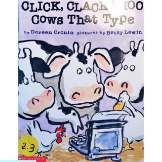 英语绘本故事《Click Clack Moo, Cows that type》