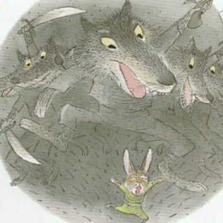 《小兔汤姆和大坏狼》