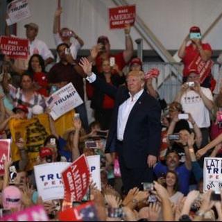 Donald Trump savages media at Florida rally