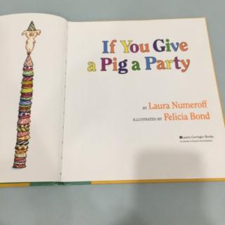 If you give a pig a party
