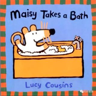 Maisy takes a bath